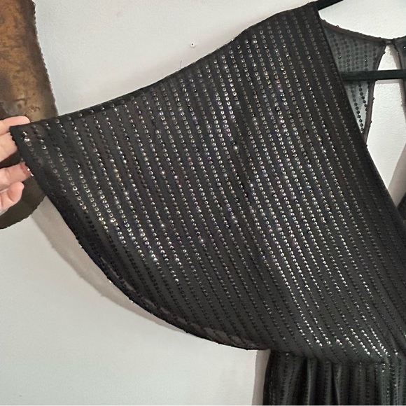 Modcloth Twinkle Like Starlight Disco Dressy Jumpsuit S - Picture 7 of 9